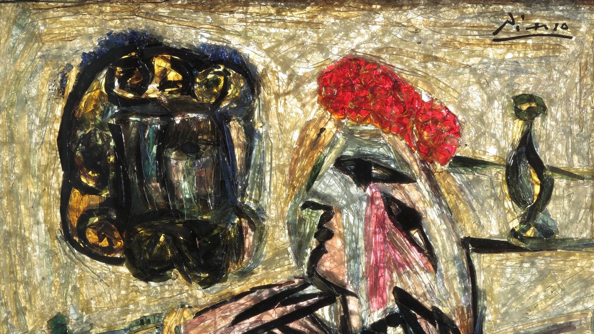 Pablo Picasso, Têtes (Heads), 1956 A.R. 367, Ceramic